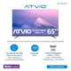 thumbnail image 3 of TV Atvio 65 Pulgadas 4K Ultra HD Smart TV LED 55FU-FATSC, 3 of 4