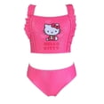 thumbnail image 1 of Traje de Baño Hello Kitty Talla 6 Tankini Dos Piezas Manga Ruffle Rosa, 1 of 3