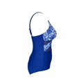 thumbnail image 2 of Traje de Baño Ocean Pacific Talla 2EG Estampado de Flores con Mesh Corte Plus Azul, 2 of 3