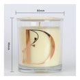 thumbnail image 2 of Vela Decorativa Hometrends Letra D, 8 Cm De Diámetro 9Cm De Alto, 2 of 4
