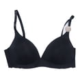 thumbnail image 1 of Brasier Secret Treasures Talla 38 C sin Varilla con Tirantes Elásticos y Sujetador Trasero Negro, 1 of 4