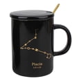 thumbnail image 3 of Taza Hometrends Zodiacal con Tapa y Cuchara Negro 420 ml Varios Modelos 1 Pieza, 3 of 4