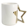 thumbnail image 1 of Taza Holiday Time Cerámica 410ml Asa 3D Forma de Estrella Blanco, 1 of 3