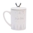 thumbnail image 2 of Taza Holiday Time Con Tapa Diseño Reno 400 ml, 2 of 4
