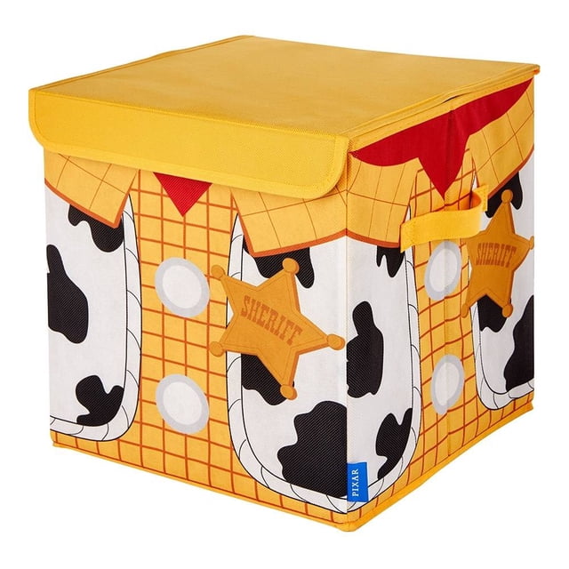 Cubo organizador Disney Poliéster con Tapa y Asas Modelo Woody de Toy Story