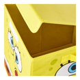 thumbnail image 2 of Cubo Organizador Nickelodeon Bob Esponja Plegable de Cartón y Tela con Tapa para Almacenamiento Amarillo, 2 of 2