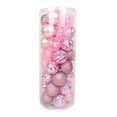 thumbnail image 1 of Esferas Plásticas Holiday Time Set de 50 pzas Rosa, 1 of 3