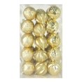 thumbnail image 2 of Esfera Navideña Holiday Time Dorado Varios Modelos Caja con 30 pzas, 2 of 4