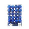 thumbnail image 4 of Esferas Navideñas Holiday time Redondas de Plástico Azul Rey 48 Pzas, 4 of 4