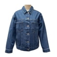thumbnail image 1 of Chamarra George Talla CH de Mezclilla con Botones Azul Marino, 1 of 4