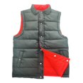 thumbnail image 3 of Chaleco George Talla M Liso Negro Reversible Rojo, 3 of 4