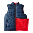 thumbnail image 3 of Chaleco George Talla 16 Liso Rojo Doble Vista Azul, 3 of 4