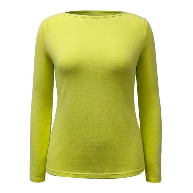 Playera George Talla M Cuello Bote Manga Larga Lima