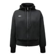 thumbnail image 1 of Sudadera Umbro Talla M Deportiva con Cuello Mock con Capucha Negra, 1 of 4