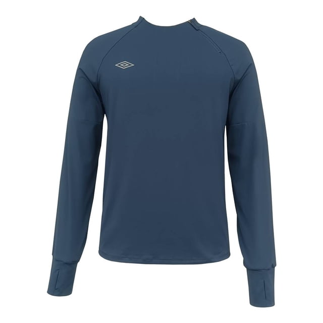 Playera Umbro Talla EG Manga Larga Deportiva Azul Marino