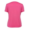 thumbnail image 2 of Playera Athletic Works para Mujer, Deportiva Cuello Redondo Manga Corta Rosa Talla M, 2 of 4