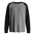 thumbnail image 1 of Playera George Talla CH Manga Larga Gris con Negro, 1 of 4