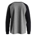 thumbnail image 2 of Playera George Talla CH Manga Larga Gris con Negro, 2 of 4