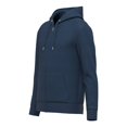 thumbnail image 3 of Sudadera George Talla CH Lisa con Cierre en Medio y Capucha Azul Marino, 3 of 4