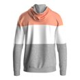 thumbnail image 2 of Sudadera George Talla G con Franjas y Capucha Rosa, 2 of 4