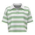 thumbnail image 1 of Playera George Talla M Rayas Verde con Blanco, 1 of 4