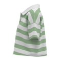 thumbnail image 4 of Playera George Talla M Rayas Verde con Blanco, 4 of 4
