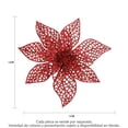 thumbnail image 3 of Flor de Poinsettia con Brillo Varios Modelos 1 pza, 3 of 4