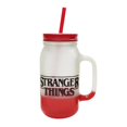 thumbnail image 1 of Tarro Stranger Things con Tapa Vidrio 24 Onzas Rojo, 1 of 4
