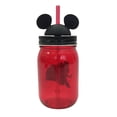 thumbnail image 2 of Mason Jar Disney Minnie Mouse con Tapa y Orejas Roja, 2 of 2