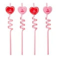 thumbnail image 2 of Juego de Popotes Way to Celebrate de Plástico en Forma de Espiral con Corazones Varios Modelo 1 Pieza, 2 of 4