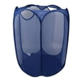 thumbnail image 1 of Cesto para Ropa Mainstays Hamper Malla Azul Marino, 1 of 4