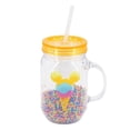 thumbnail image 1 of Frasco de Plástico Disney con Chochitos Mickey 400 ml Anaranjado, 1 of 2