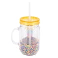 thumbnail image 2 of Frasco de Plástico Disney con Chochitos Mickey 400 ml Anaranjado, 2 of 2