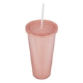 thumbnail image 2 of Vaso con Popote Mainstays Rosa 620 ml, 2 of 3