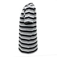 thumbnail image 4 of Playera George Talla CH Manga Corta de Rayas Negro y Blanco, 4 of 4