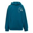 thumbnail image 1 of Sudadera George Talla EG con Capucha y Estampado Gamer Azul Teal, 1 of 4