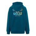 thumbnail image 2 of Sudadera George Talla EG con Capucha y Estampado Gamer Azul Teal, 2 of 4