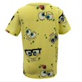 thumbnail image 2 of Playera Bob Esponja para Niño, Manga Corta Caras Lentejuela Reversible Aqua con Amarillo Talla 4, 2 of 4