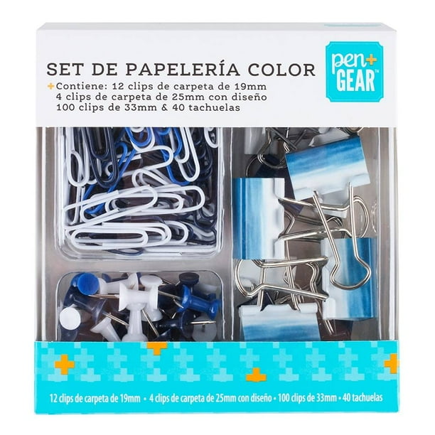 Set De Clips Set de Clips y Pines Pen+Gear Surtido Multicolor | Walmart en línea