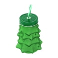 thumbnail image 2 of Vaso para Cerveza de Vidrio de Arbol de Navidad 380 ml 1 pza, 2 of 4