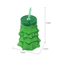 thumbnail image 3 of Vaso para Cerveza de Vidrio de Arbol de Navidad 380 ml 1 pza, 3 of 4