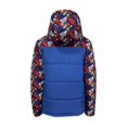 thumbnail image 3 of Chamarra Spiderman Talla 8 Acolchada Estampado con Gorra Azul Marino, 3 of 4