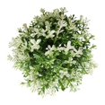thumbnail image 2 of Maceta Mainstays Planta Artificial Flor Blanco, 2 of 3