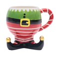 thumbnail image 1 of Taza Holiday Time Diseño Pies Duende 450 ml, 1 of 4