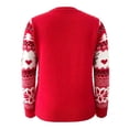 thumbnail image 2 of Suéter George Talla CH Tribal Navideño Rojo, 2 of 4