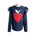 thumbnail image 1 of Suéter George Talla 4 Corazón Y Tul Azul Azul Marino, 1 of 4