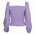 thumbnail image 2 of Blusa George Talla M Manga Larga Olán Lila, 2 of 4