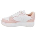 thumbnail image 2 of Tenis George Talla 23 Blanco con Rosa, 2 of 4