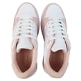 thumbnail image 3 of Tenis George Talla 23 Blanco con Rosa, 3 of 4