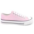 thumbnail image 1 of Tenis George Talla 26 de Tela con Ojales Rosa, 1 of 4
